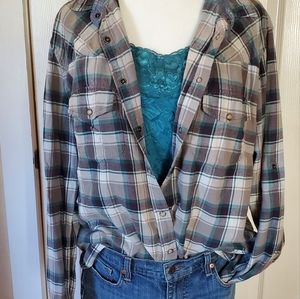 Jachs Girlfriend Flannel